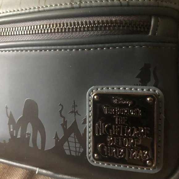 NWT Loungefly Disney Nightmare Before Christmas NBC Jack Heart Sally Grail Goth main image 6